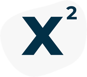 Algebra strand icon: x squared